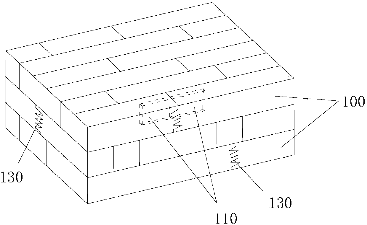 Cross-laminated lumber structure and manufacturing method thereof