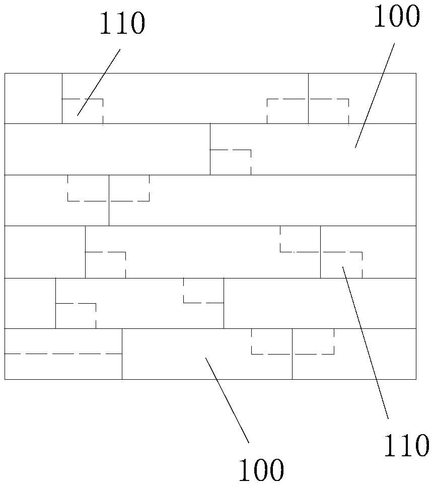 Cross-laminated lumber structure and manufacturing method thereof