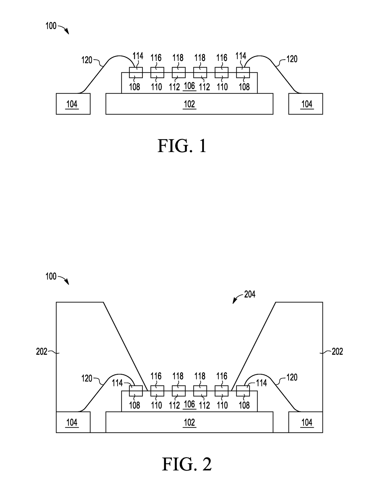 Semiconductor device package with seal structure