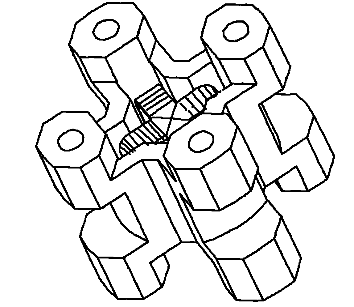 Triaxial fluxgate probe