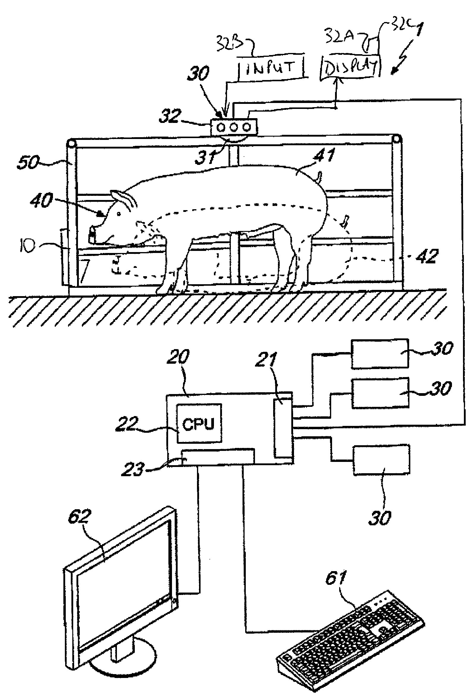 Method for monitoring estrus, ovulation of animals, for planning a useful fertilization time zone and a preferred fertilization time zone