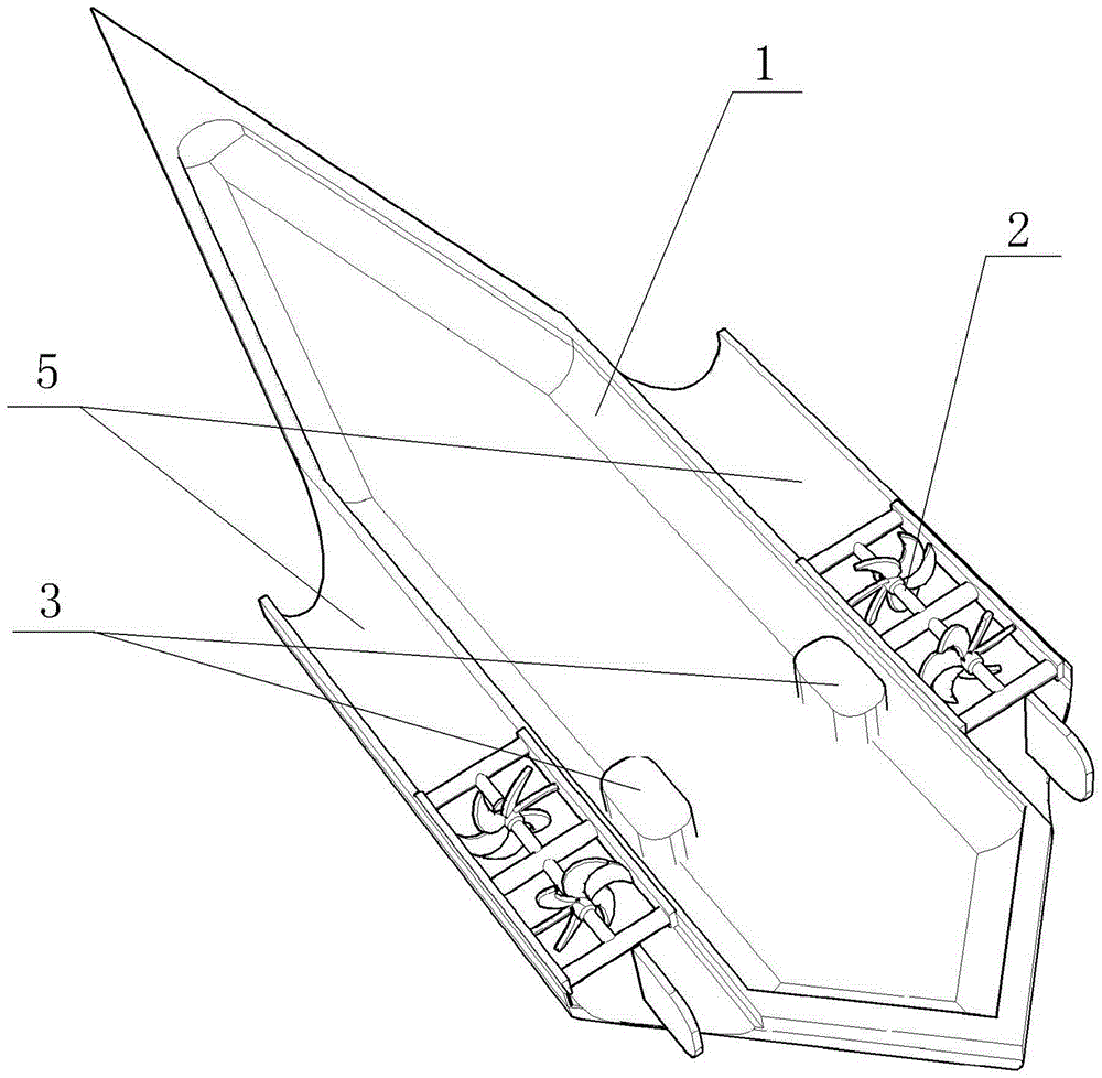 Transmission connection device of tubular reversing propellers