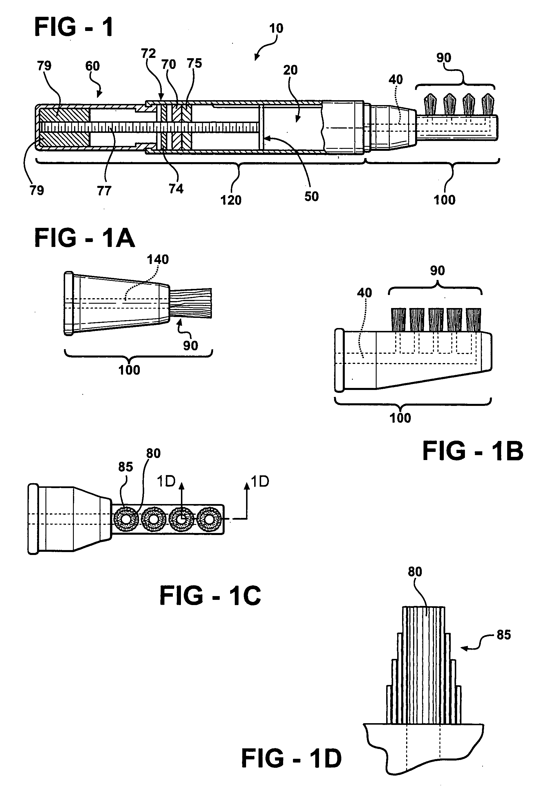 Process of tooth whitening and apparatus therefor