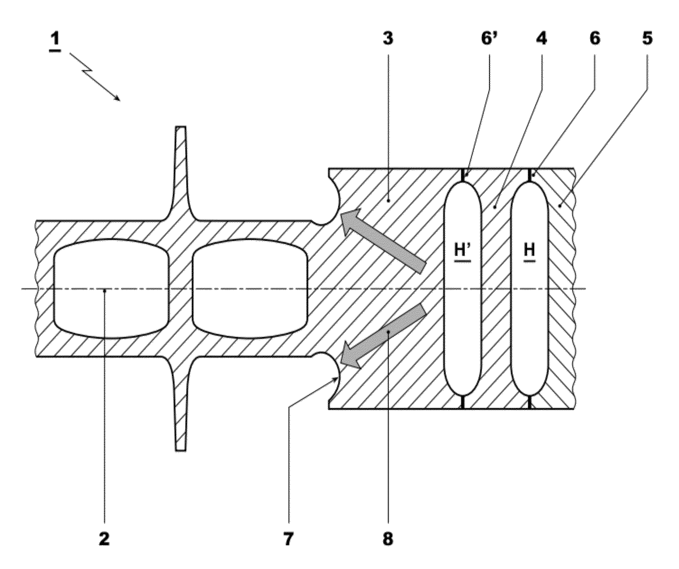 Welded rotor of a gas turbine engine compressor