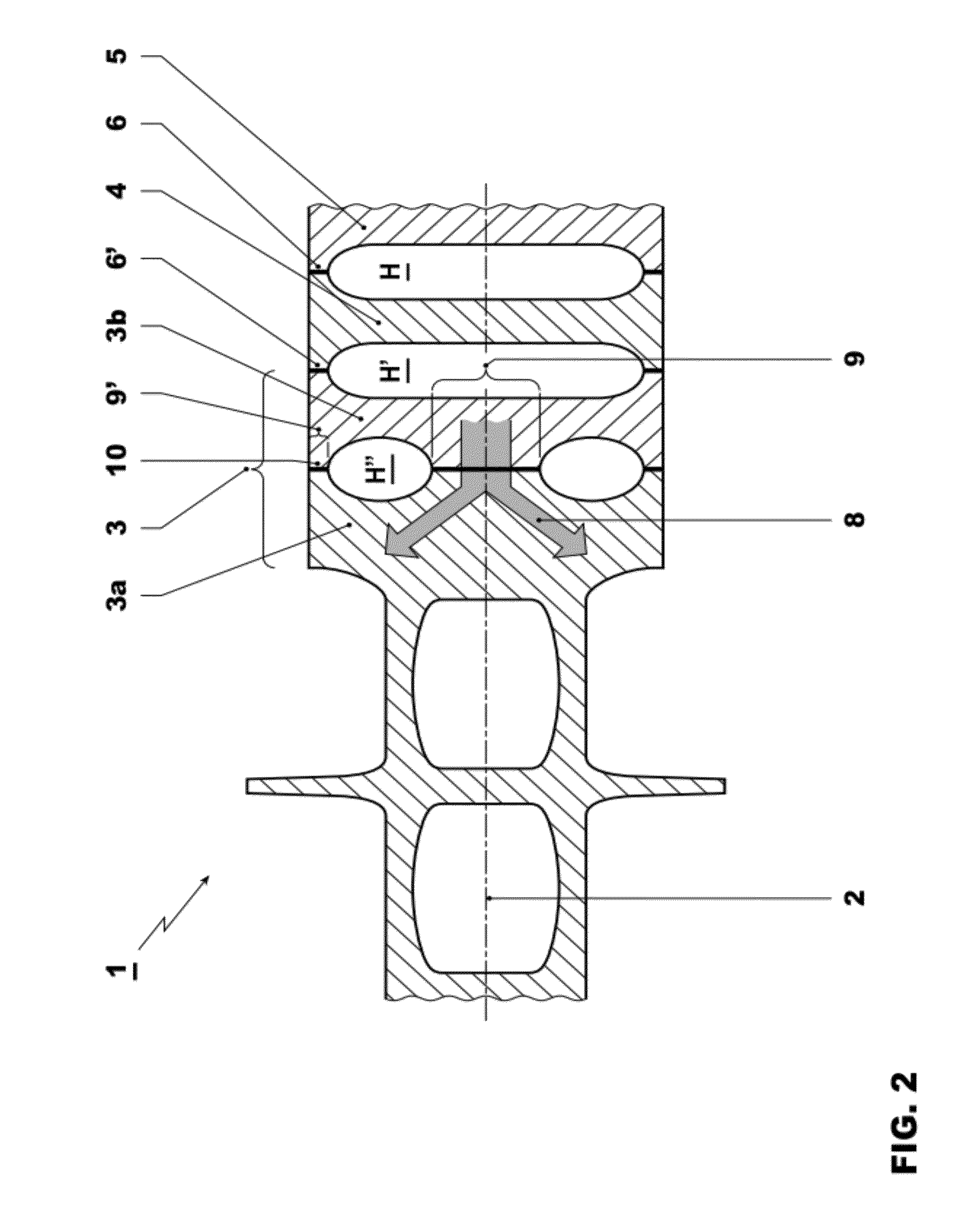 Welded rotor of a gas turbine engine compressor