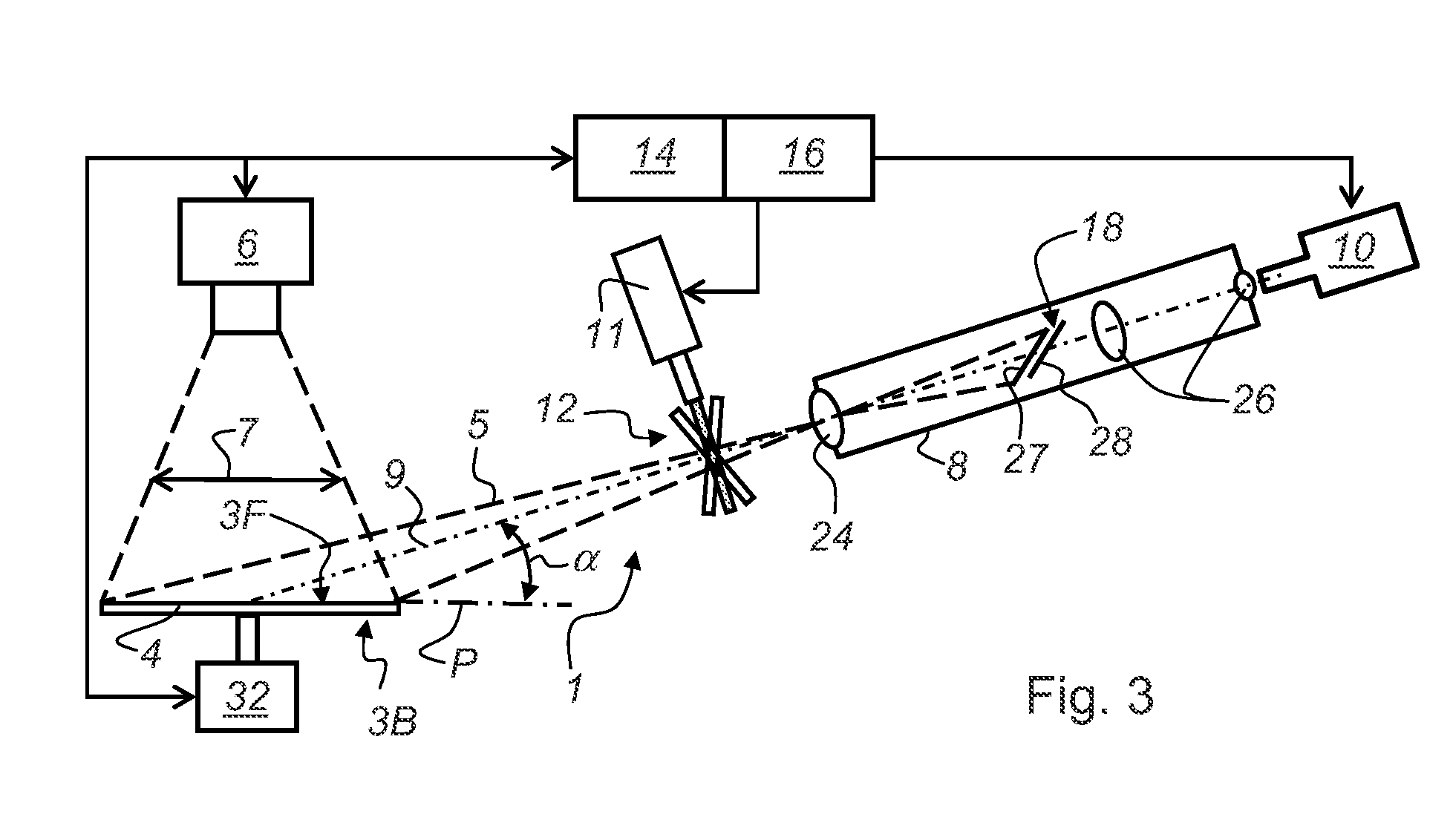 Apparatus and method for three dimensional inspection of wafer saw marks