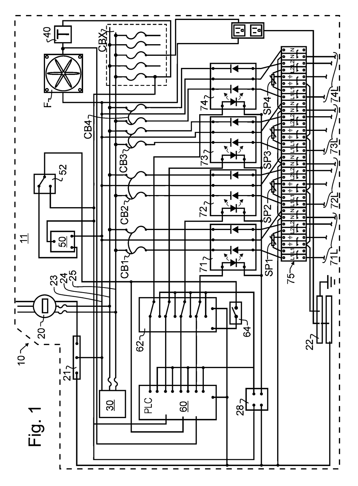 Solid state lighting panel