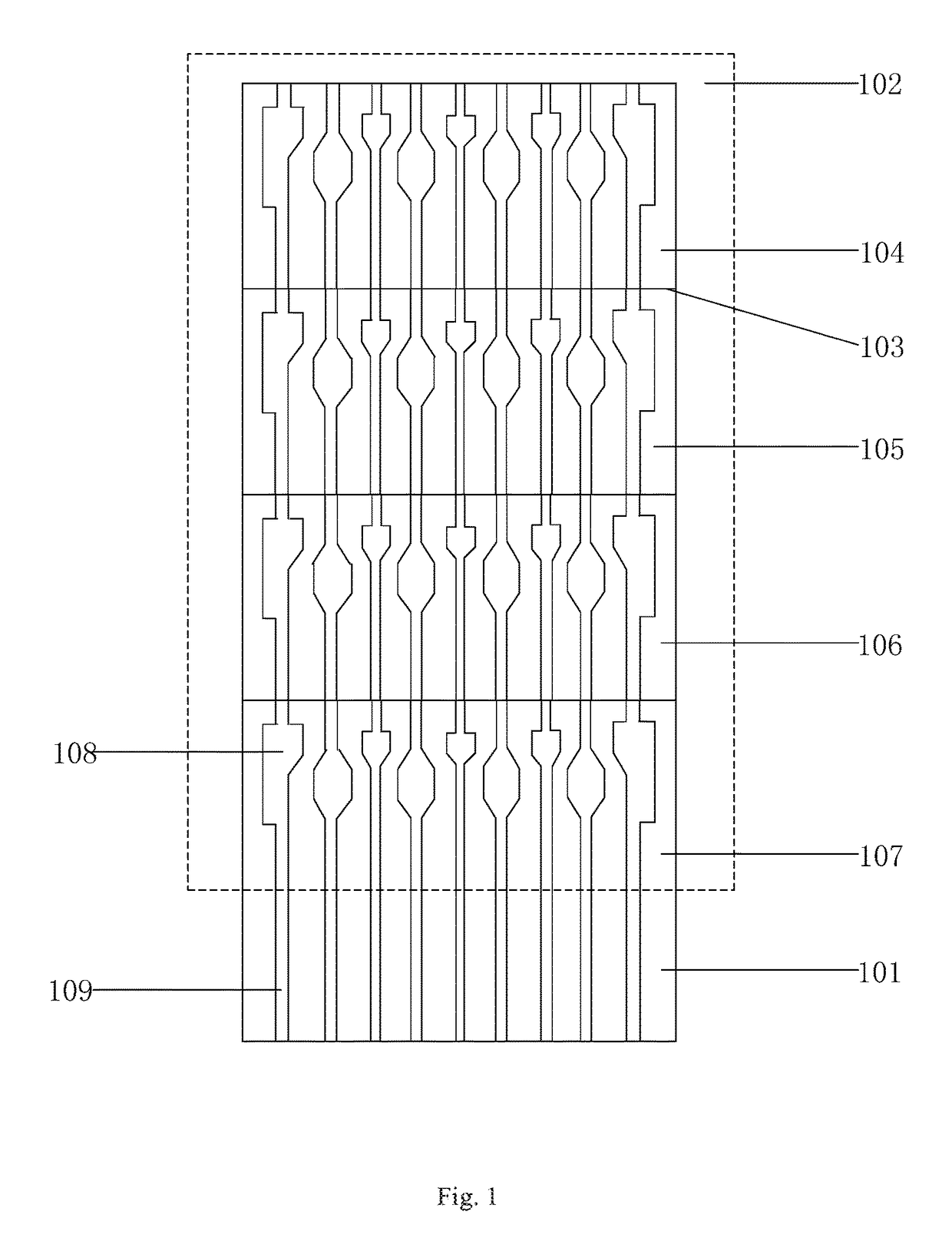 Flexible printed circuit and detecting device, detecting method and display device thereof