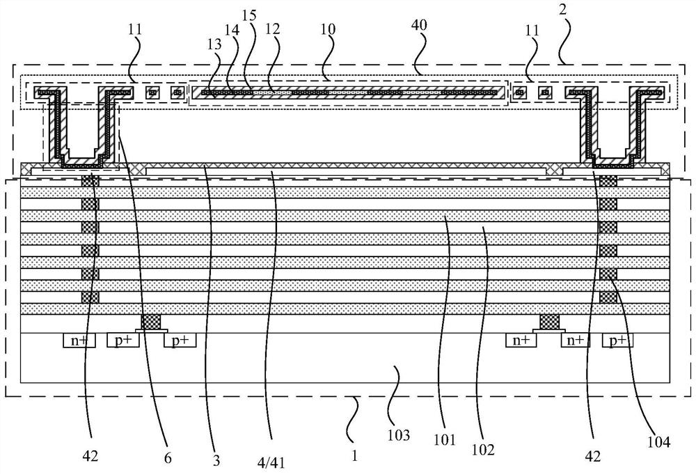 Uncooled titanium oxide CMOS infrared detector