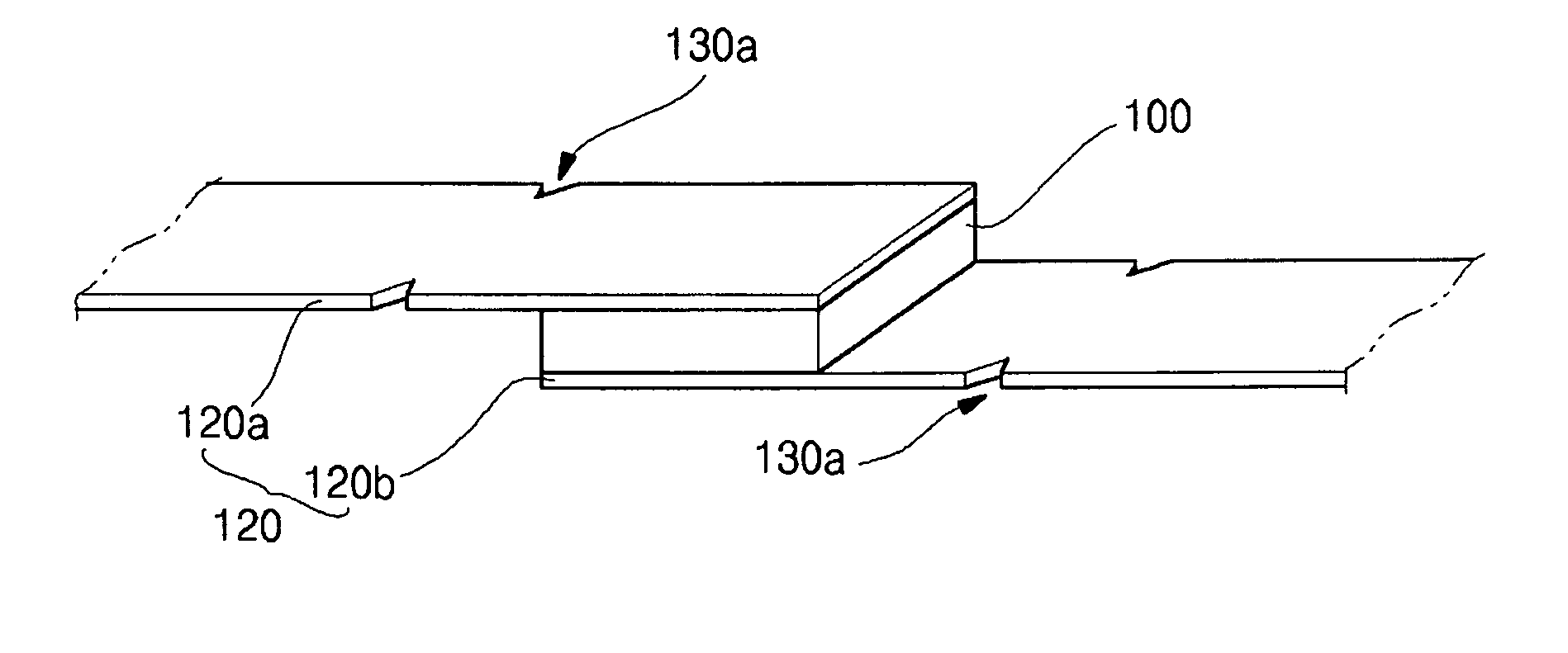 Secondary protective element for secondary battery