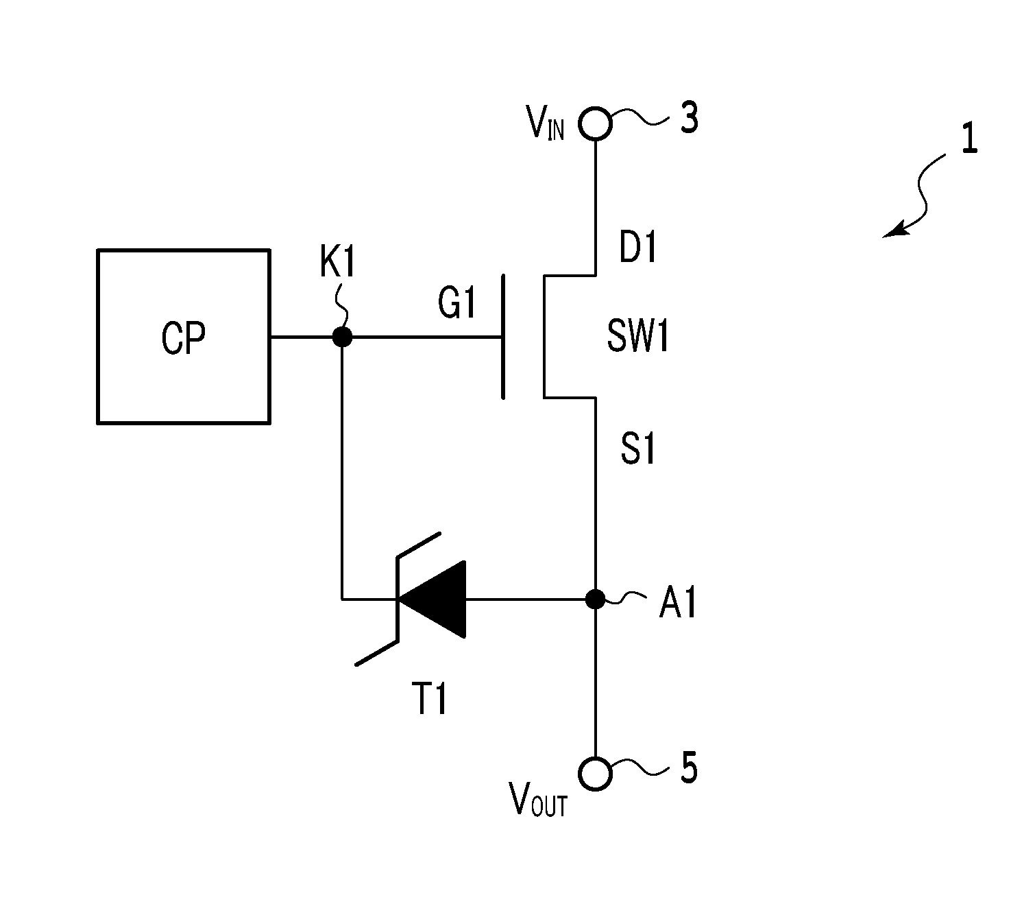 Power source connection circuit