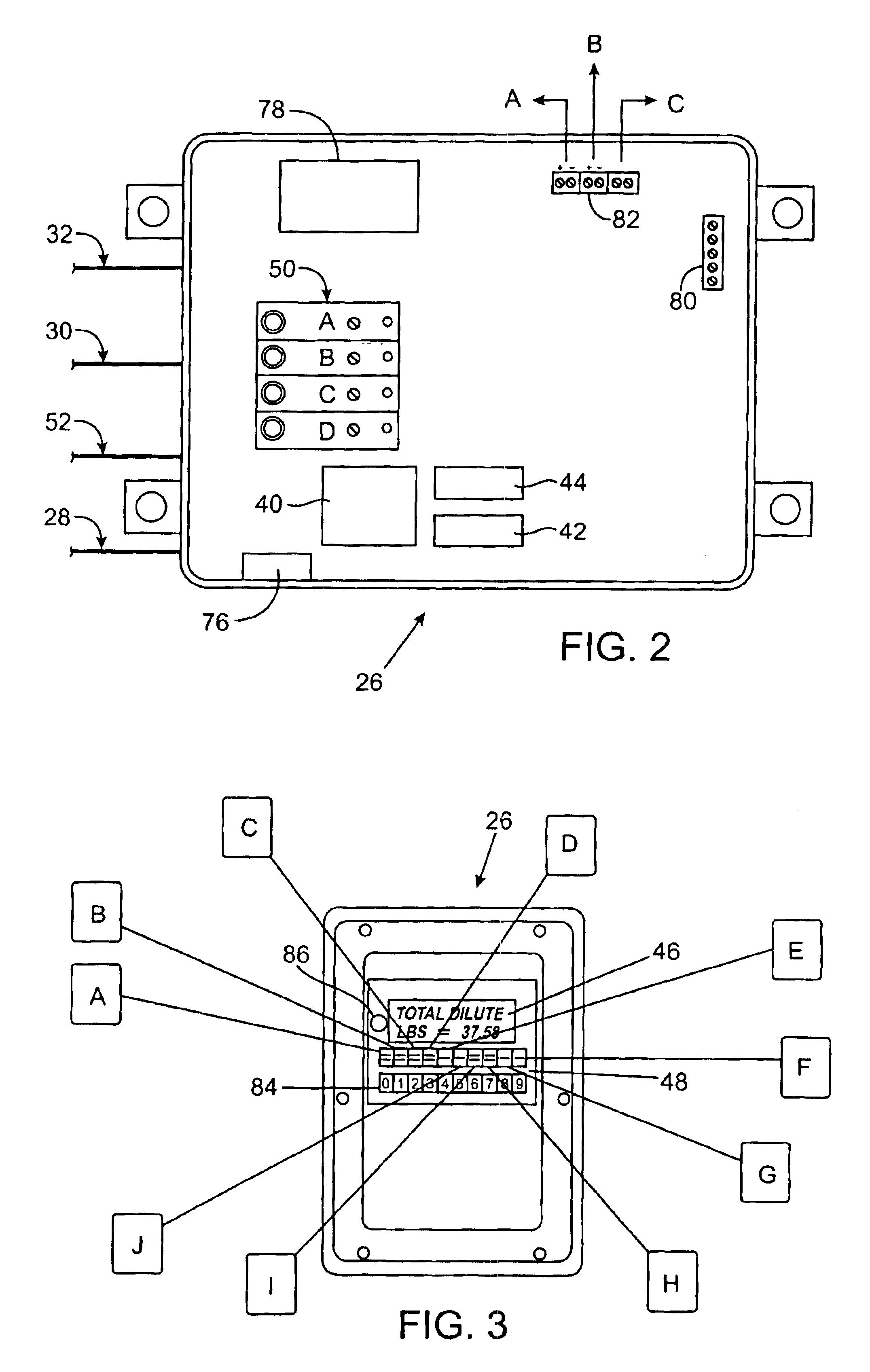 Diluting system and method