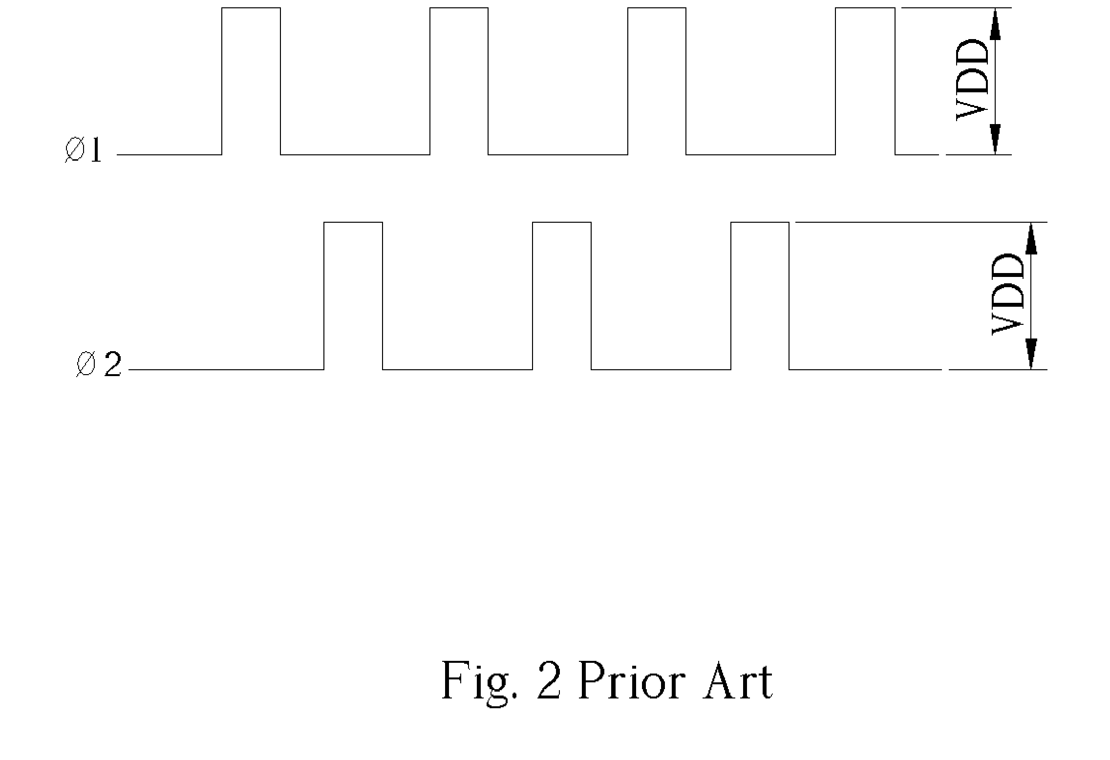 Four-phase dual pumping circuit