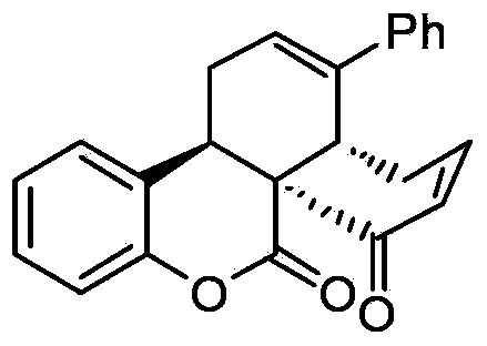 Coumarin skeleton polycyclic compound with biological activity as well as preparation method and use thereof