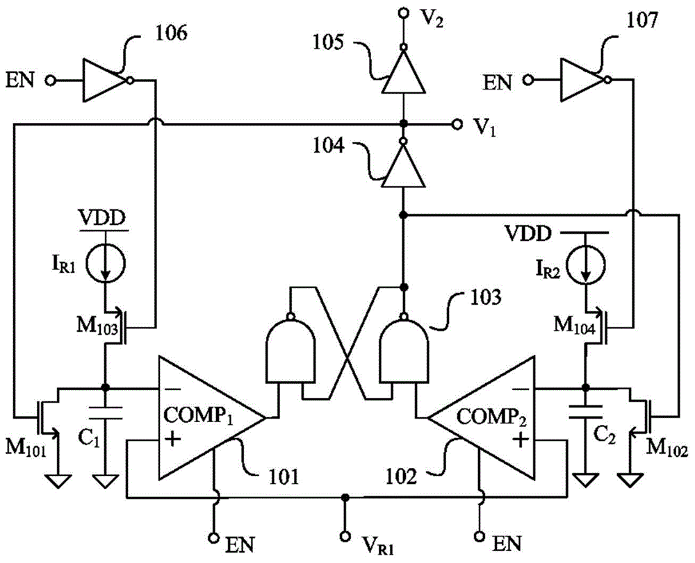 Double-output DC-DC oscillator circuit