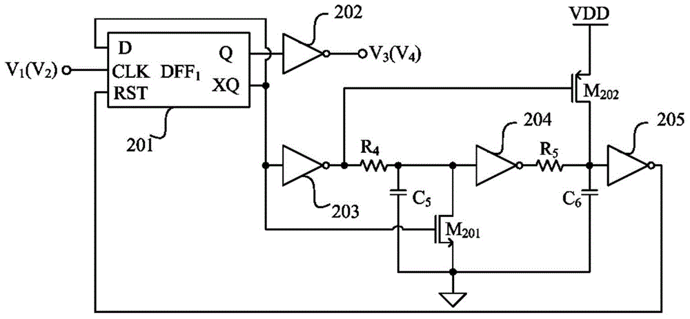 Double-output DC-DC oscillator circuit