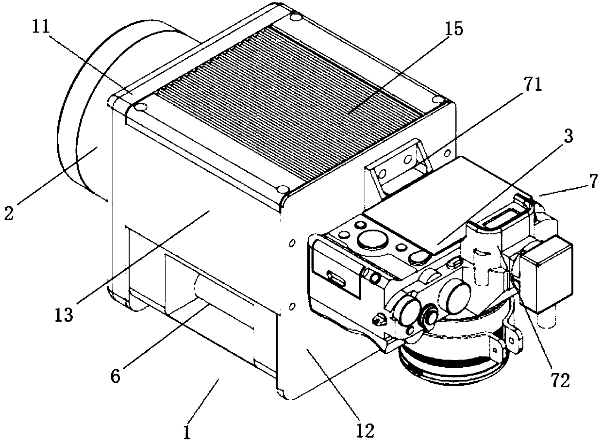 Airborne miniature laser radar three-dimensional plotting apparatus