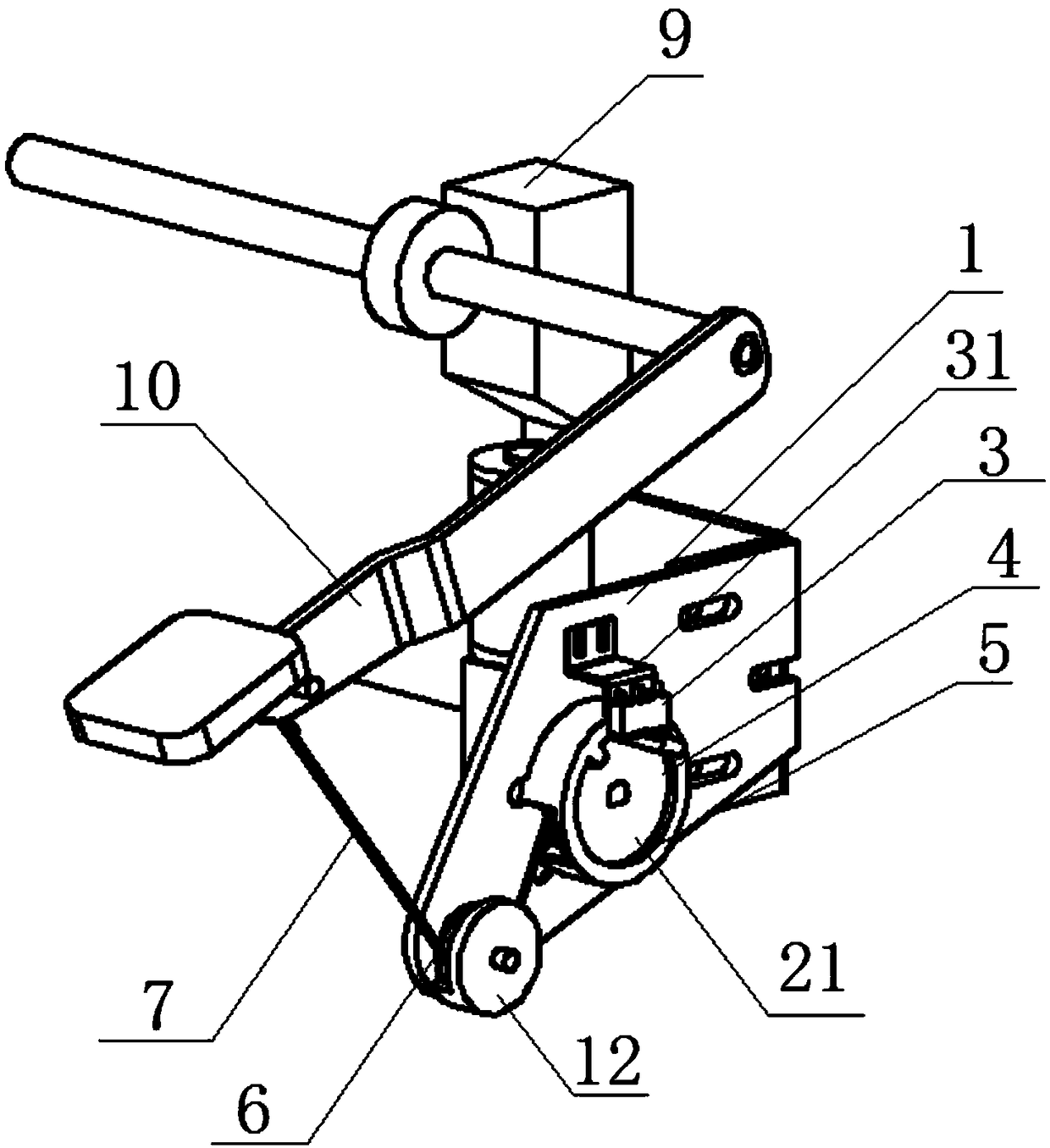 Auxiliary brake device and system