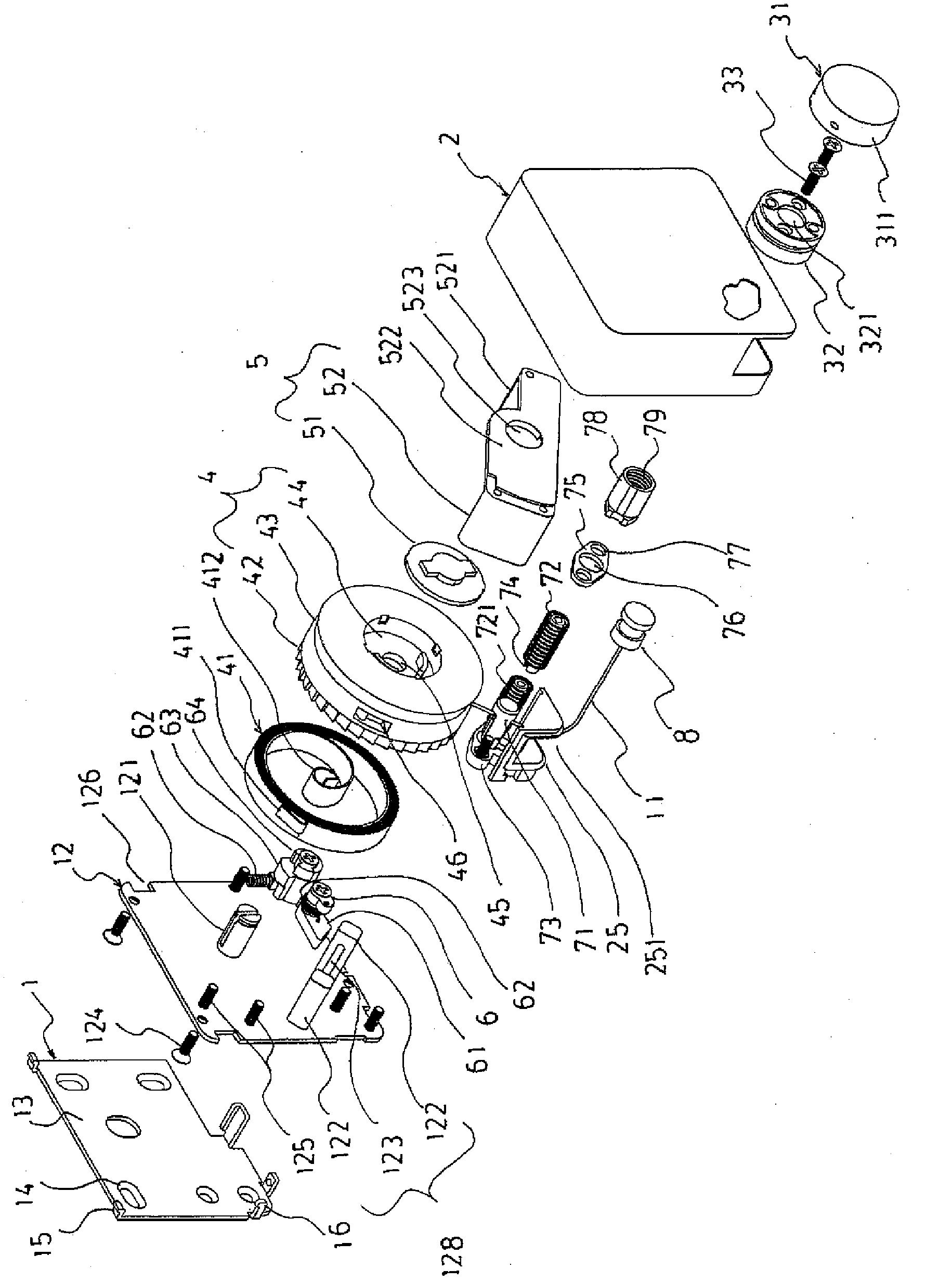 Clothes line receiving body