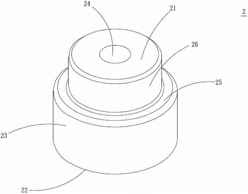 Oil-impregnated bearing and its fixing structure for oil-impregnated bearing