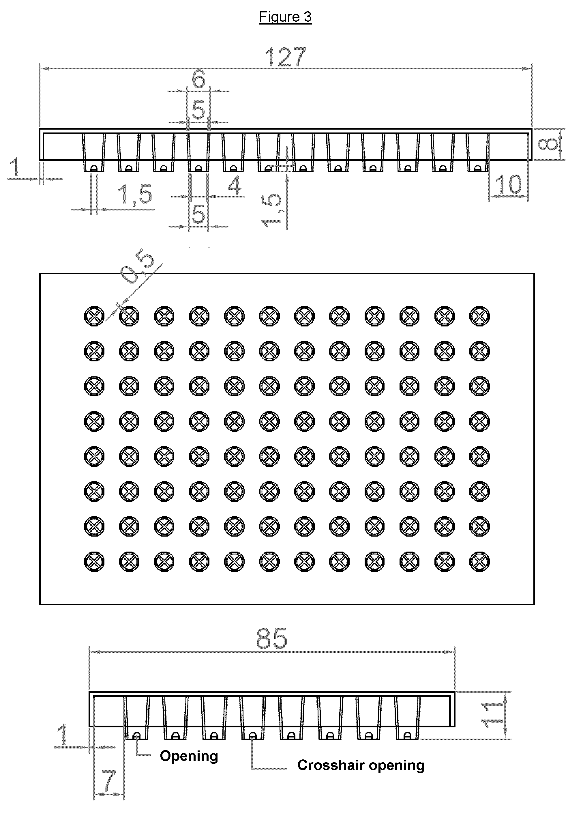 Microplate sampling adapter