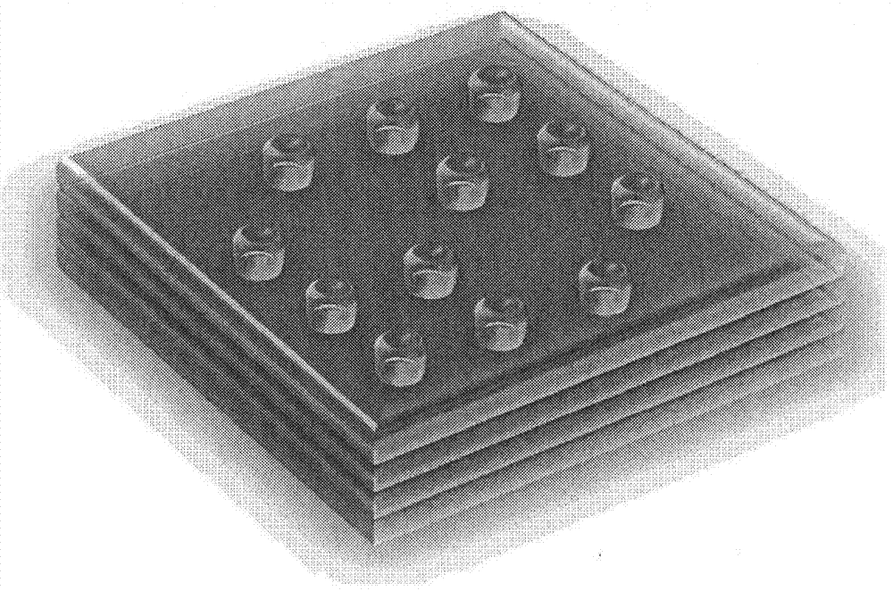 Method and system for realizing data access by using transparent substances as carriers