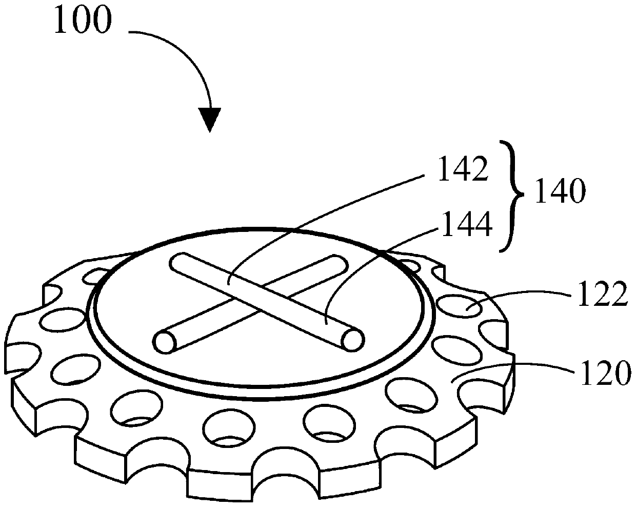 Horizontal ambush wisdom tooth traction bracket