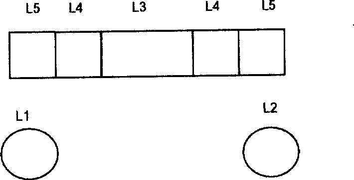 High-position braking lamp control system with graded illumination function and its control method