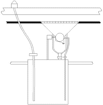 Municipal bridge guardrail cleaning device and using method thereof