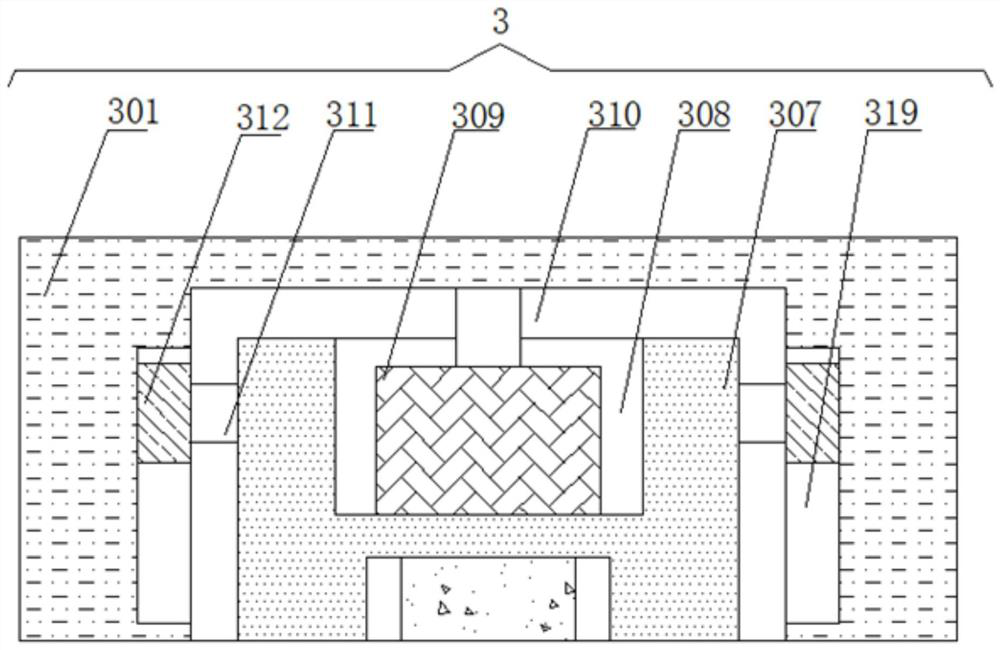 A geological survey and exploration device with adjustable drilling depth