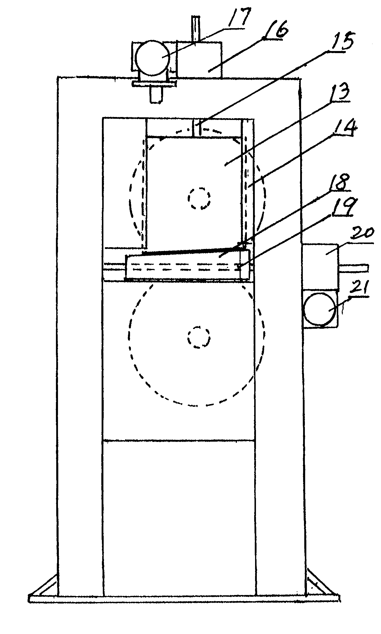 Flexible graphite paper calendering device