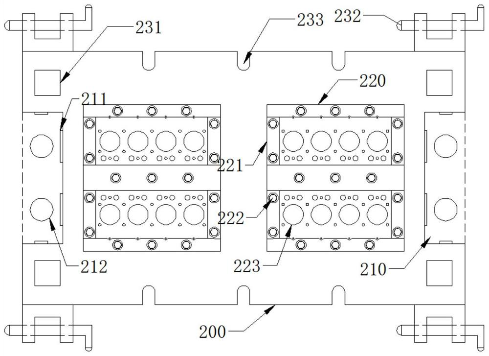 A cylinder gasket mold and its processing method