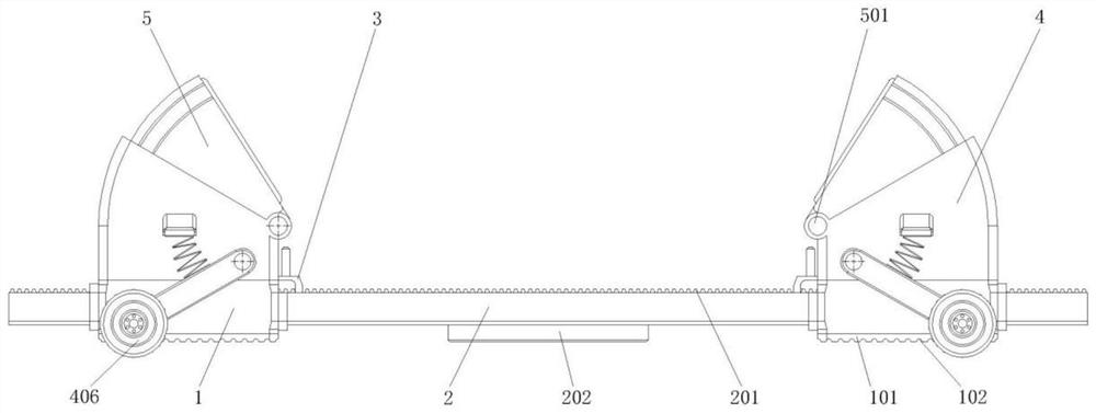 Aluminum coil anti-rolling supporting and storing device