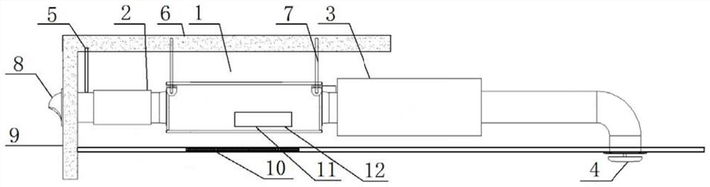 Air management system for snow wax car carriage