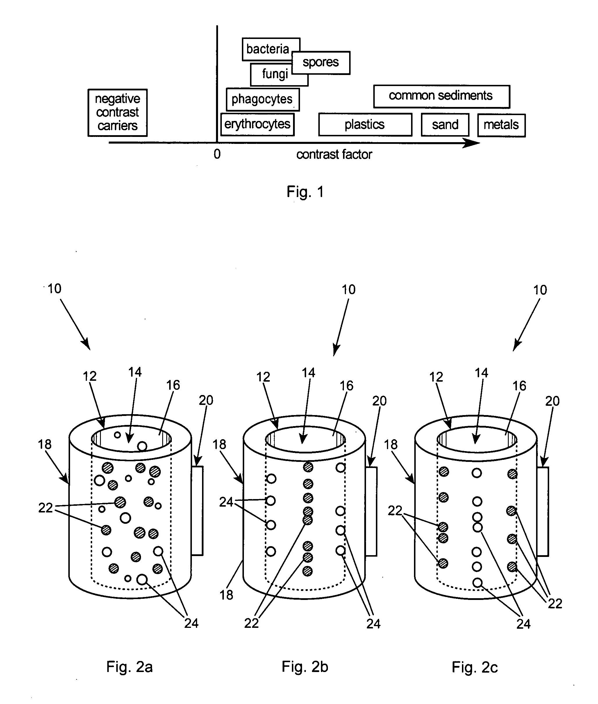 Apparatus for separating particles utilizing engineered acoustic contrast capture particles