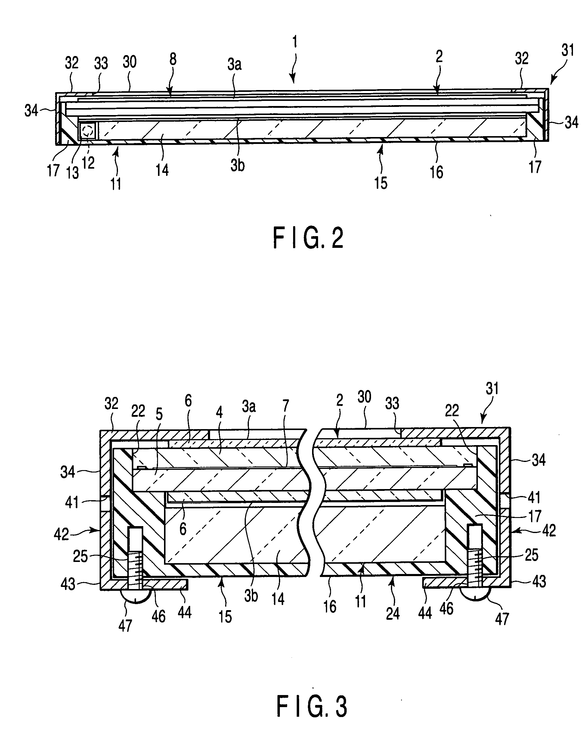 Flat display device