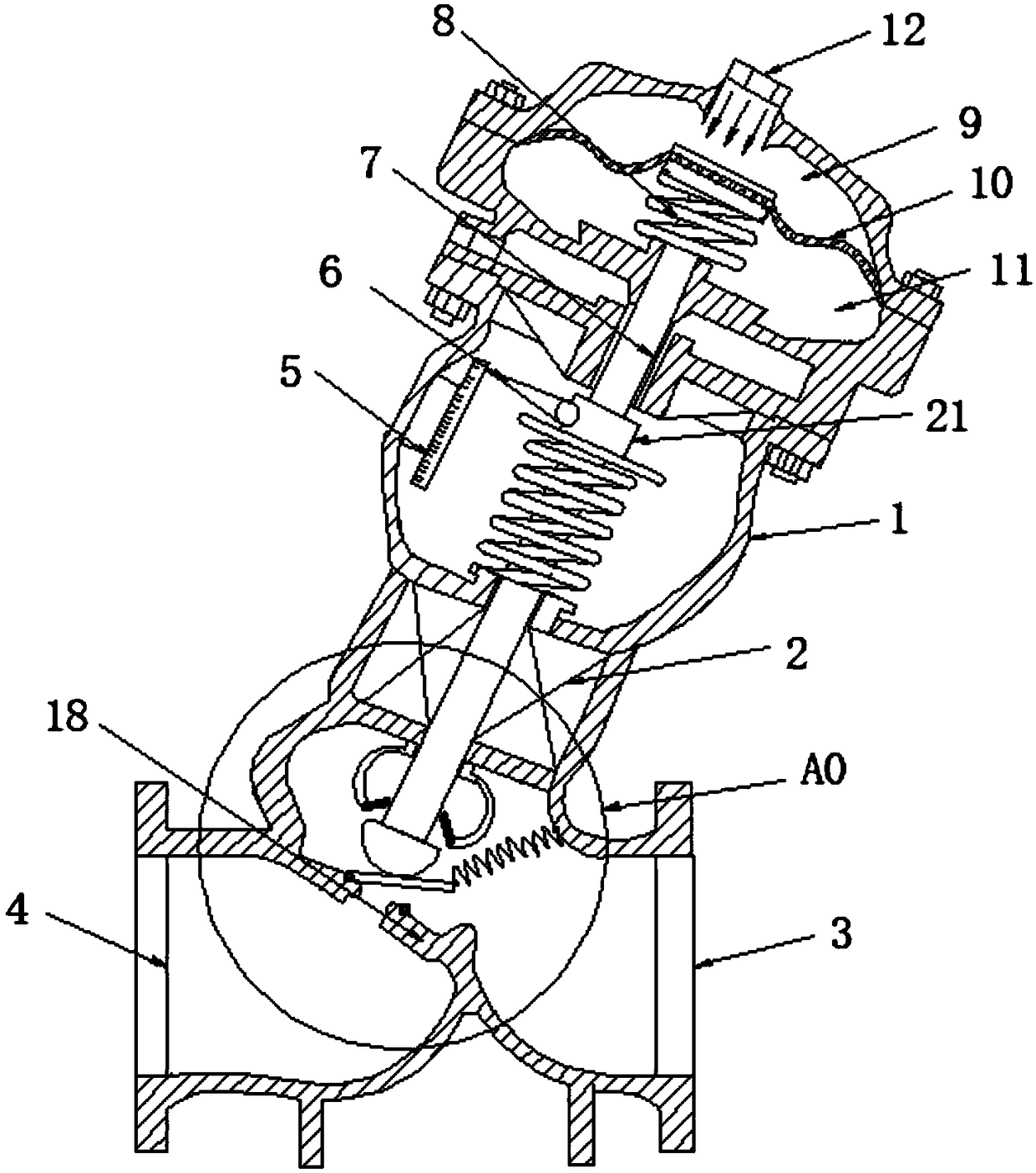 Novel pneumatic membrane valve