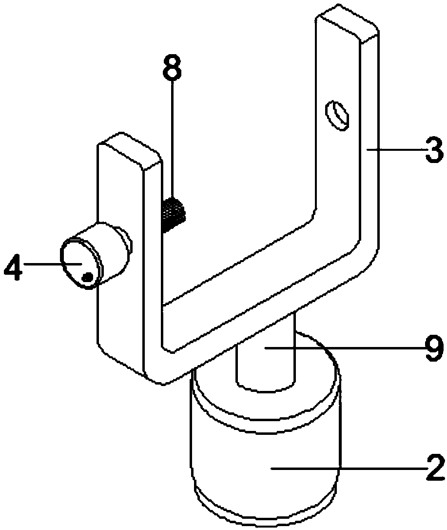 Truss structure with triaxial video surveillance device