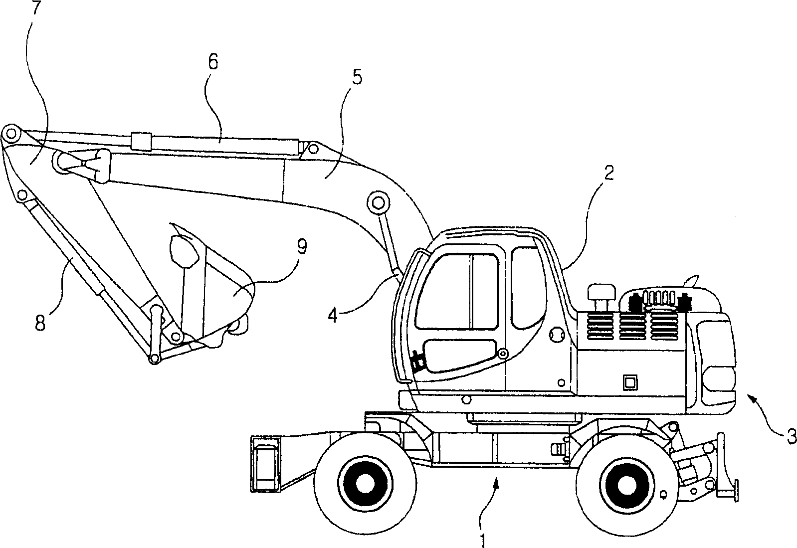 Pressure compensating flow control hydraulic circuit having holding valve