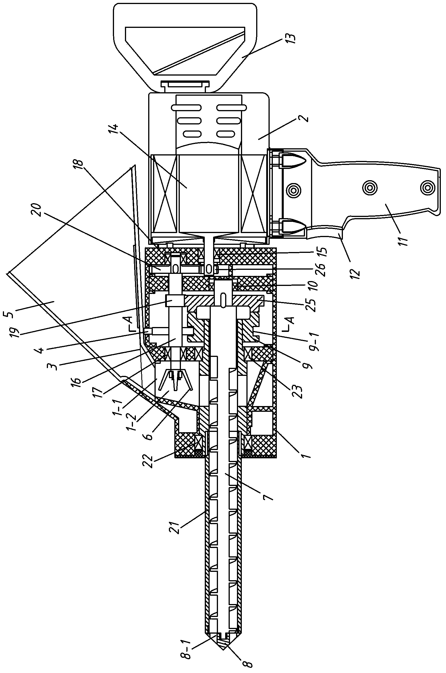 Fertilization gun