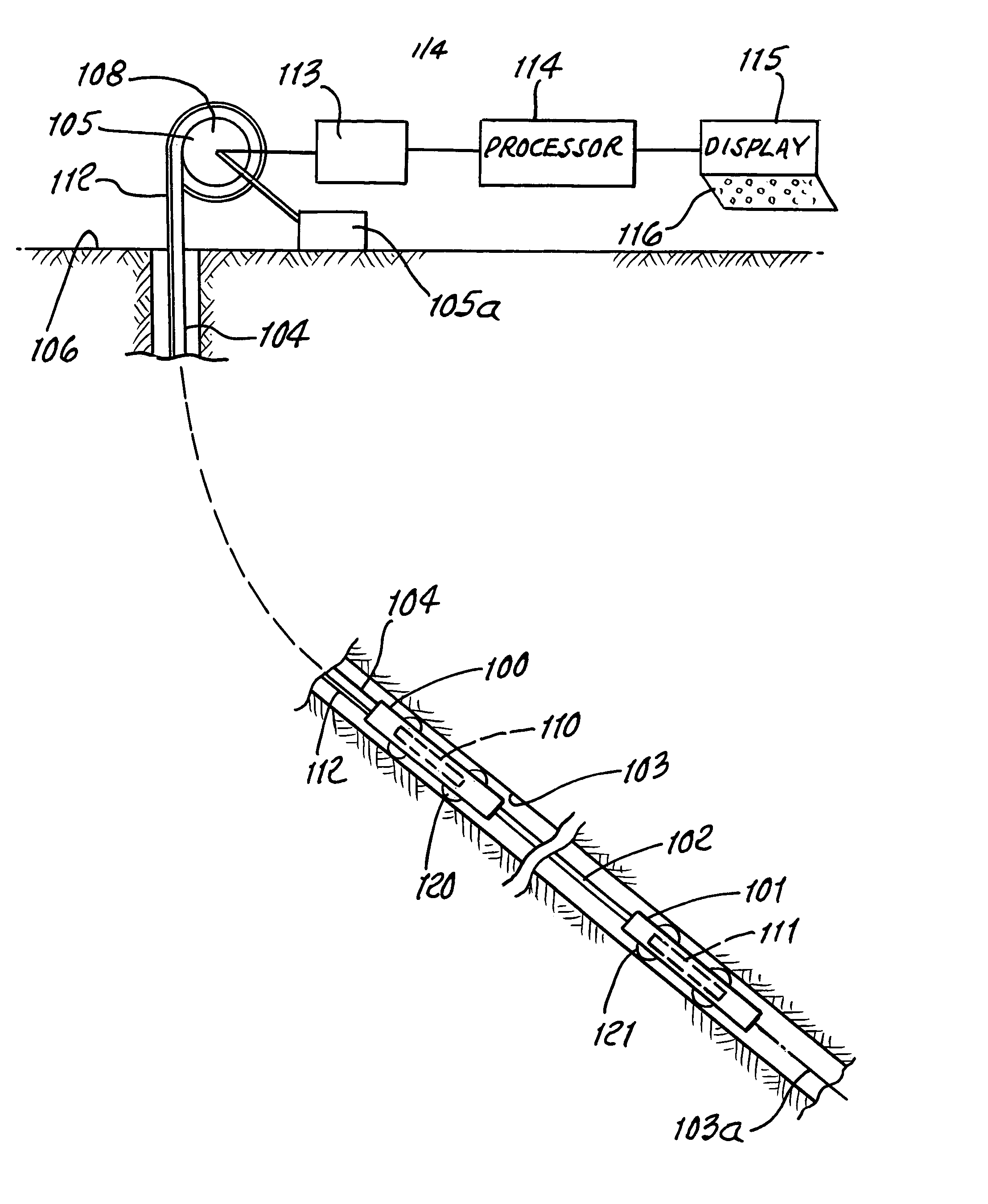 Method for computation of differential azimuth from spaced-apart gravity component measurements