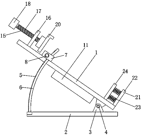 Mounting and fixing device for industrial personal computor