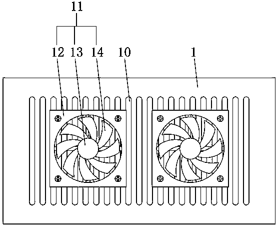 Mounting and fixing device for industrial personal computor