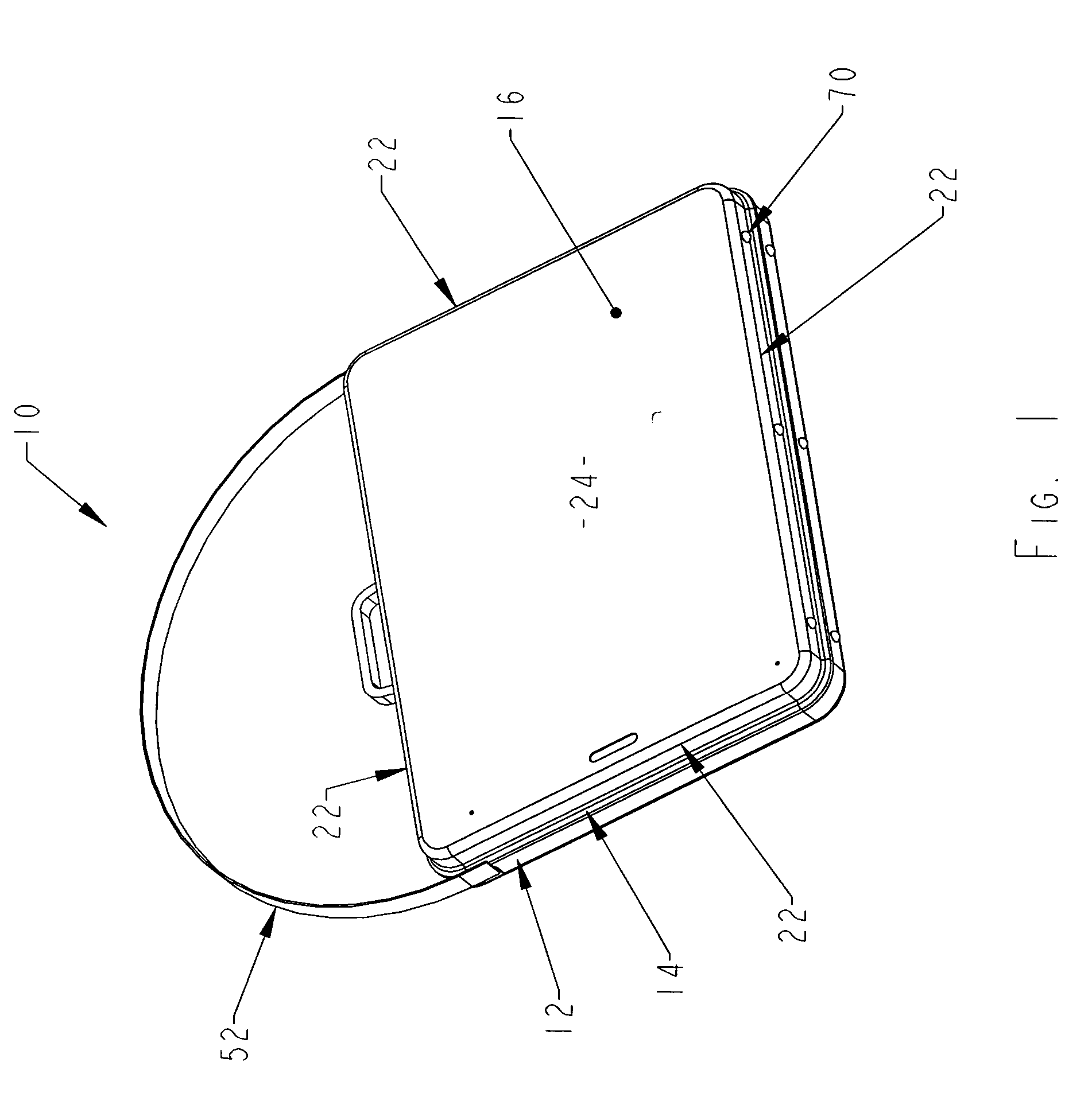 Portable table and carrier for construction plans