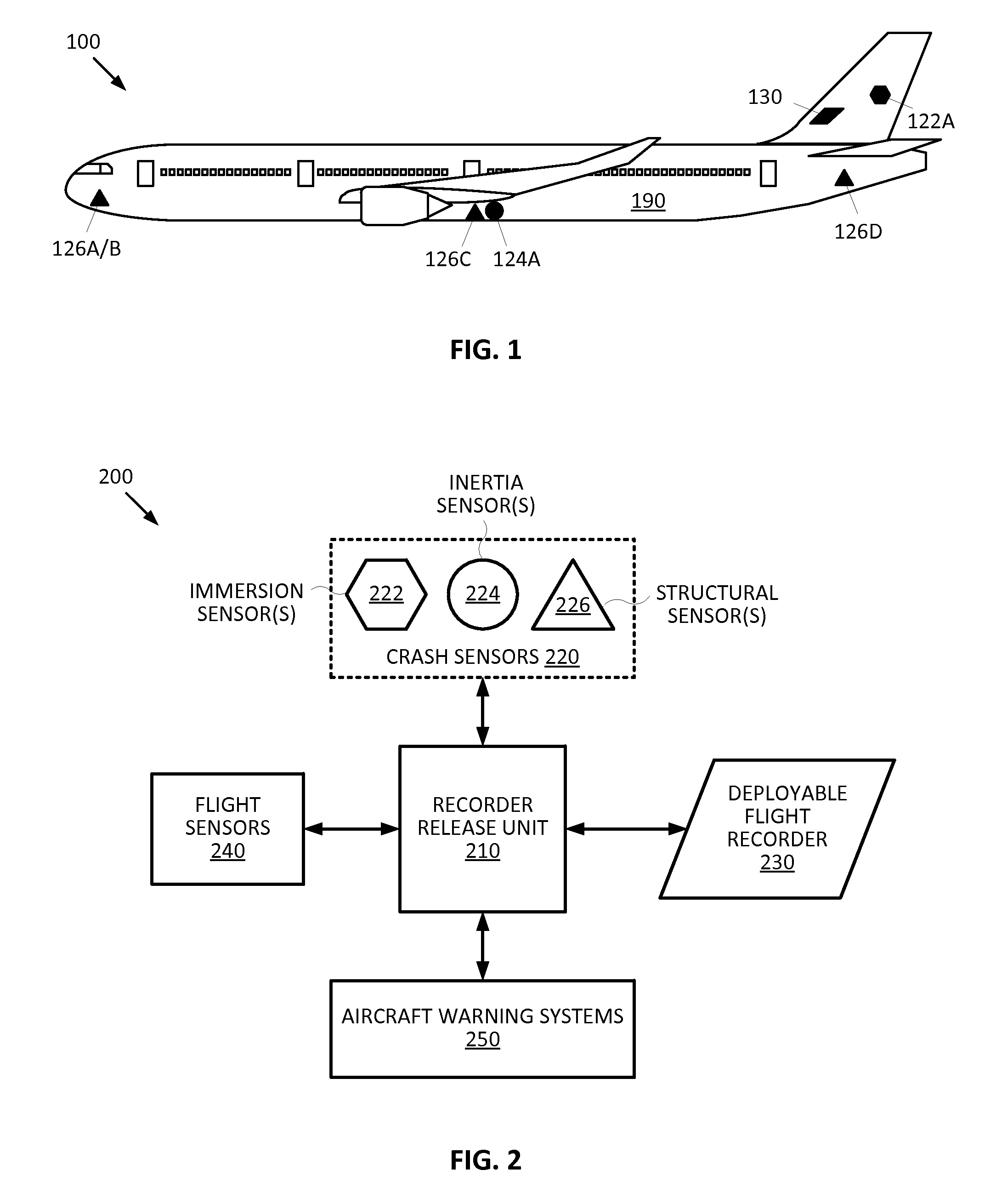 Flight recorder deployment system and method