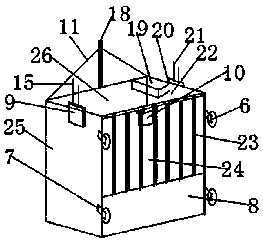 A high-altitude building exterior wall maintenance device
