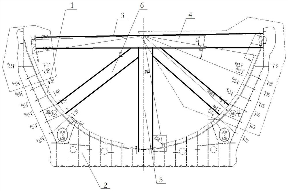 Installation precision control method of C-shaped saddle of LNG filling ship