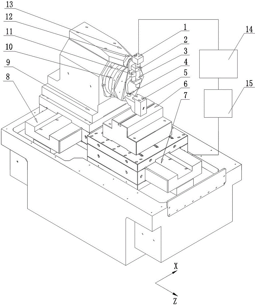 A tool setting device for ultra-precision turning