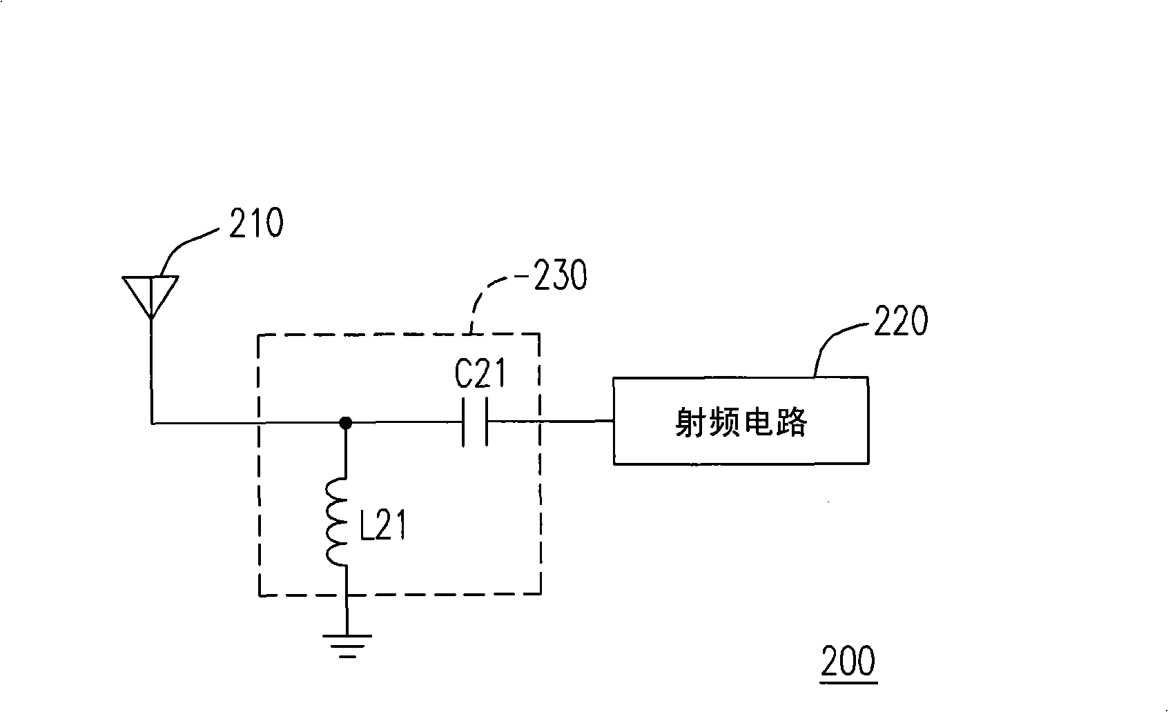 Radio-frequency apparatus having electrostatic protection