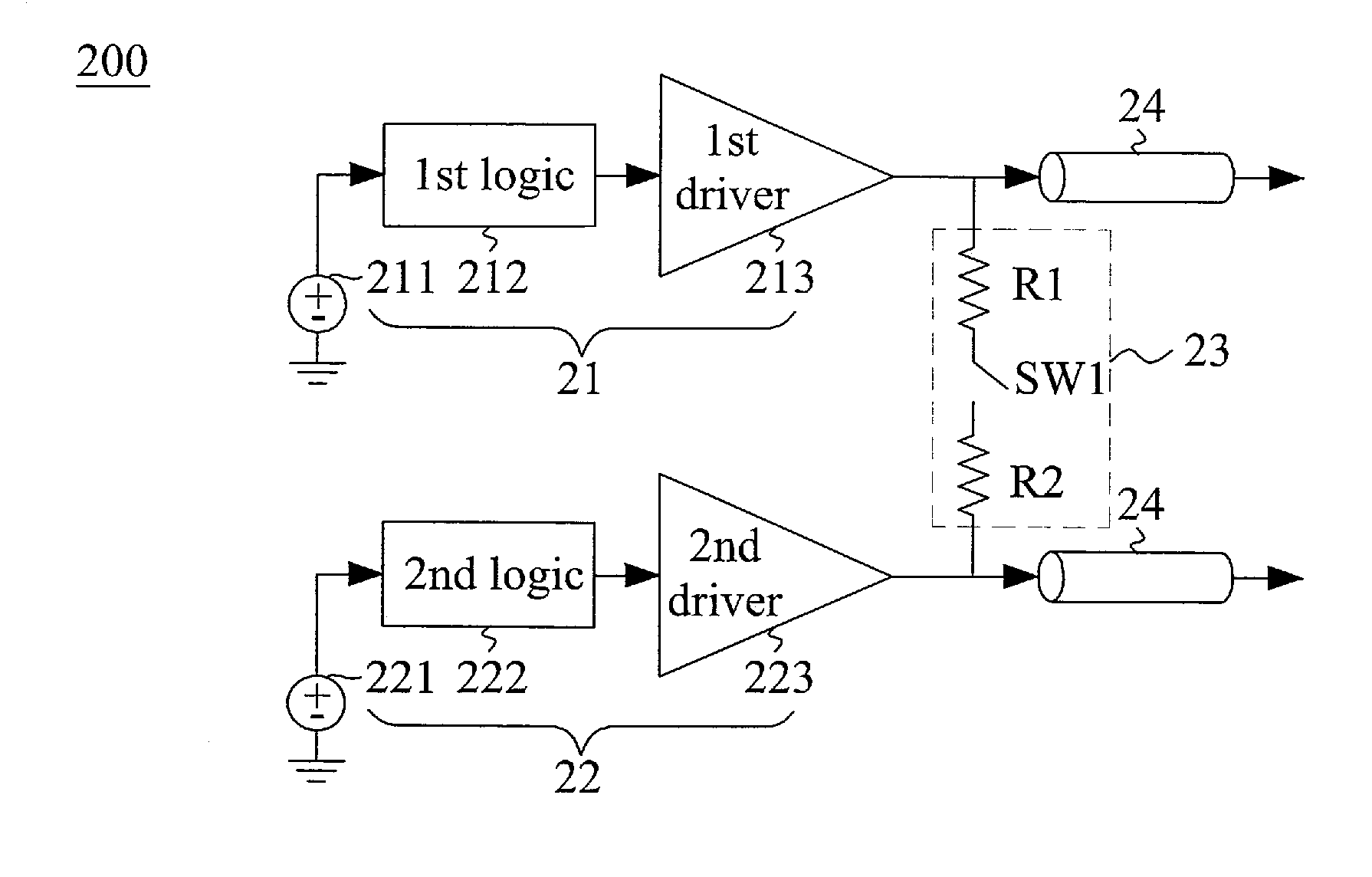 Duobinary voltage-mode transmitter